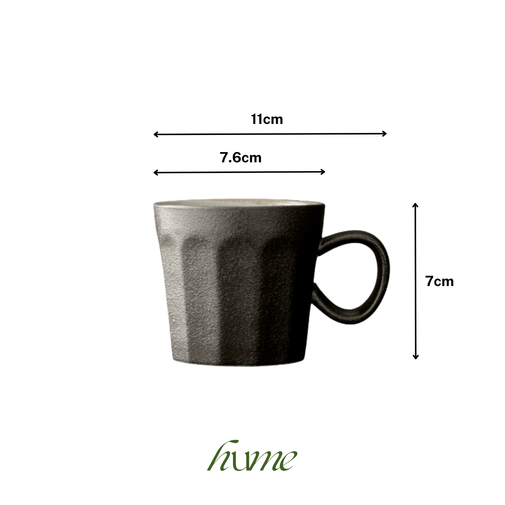 Charcoal Mini Mug (150ML)