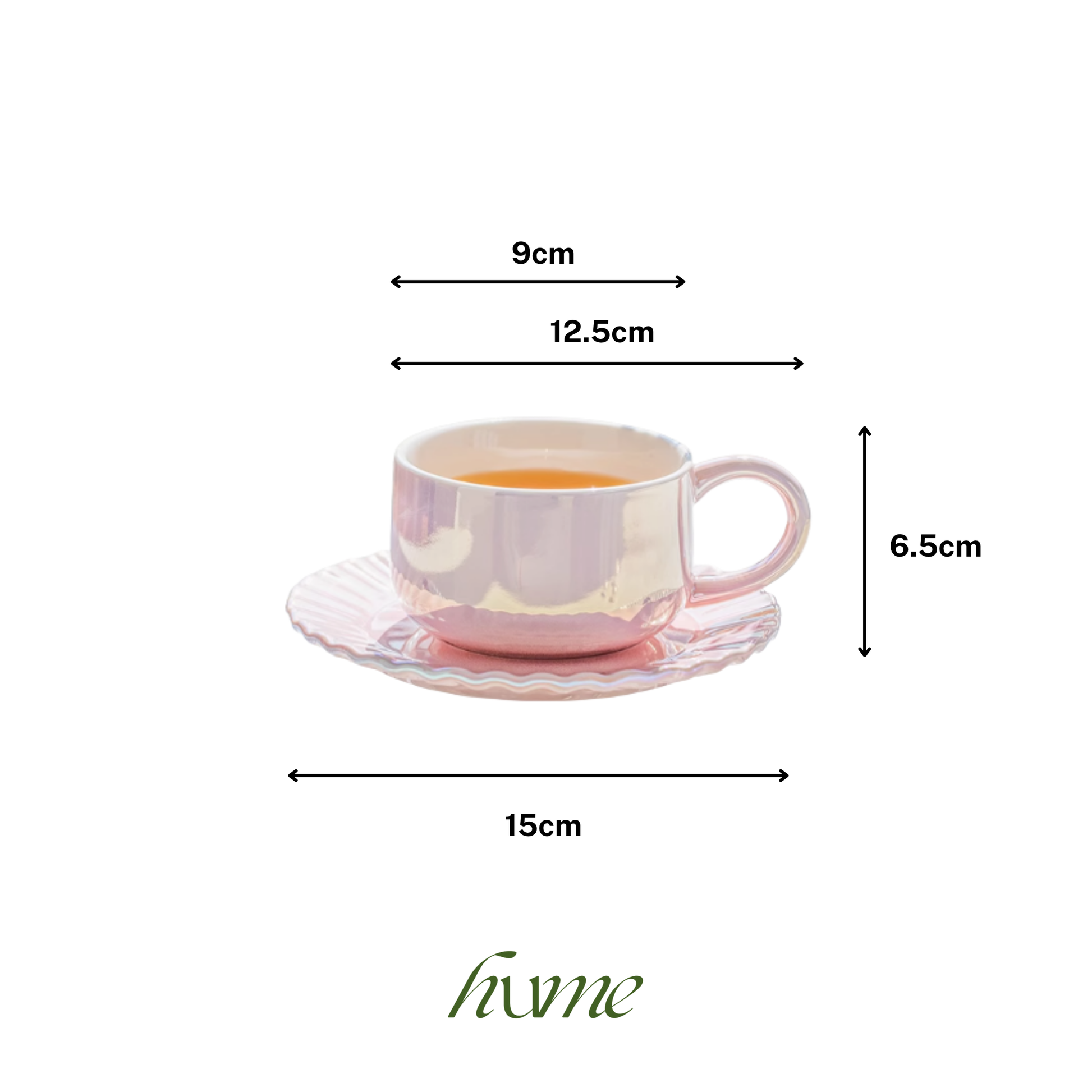 Blush Teacup Set (200ML)